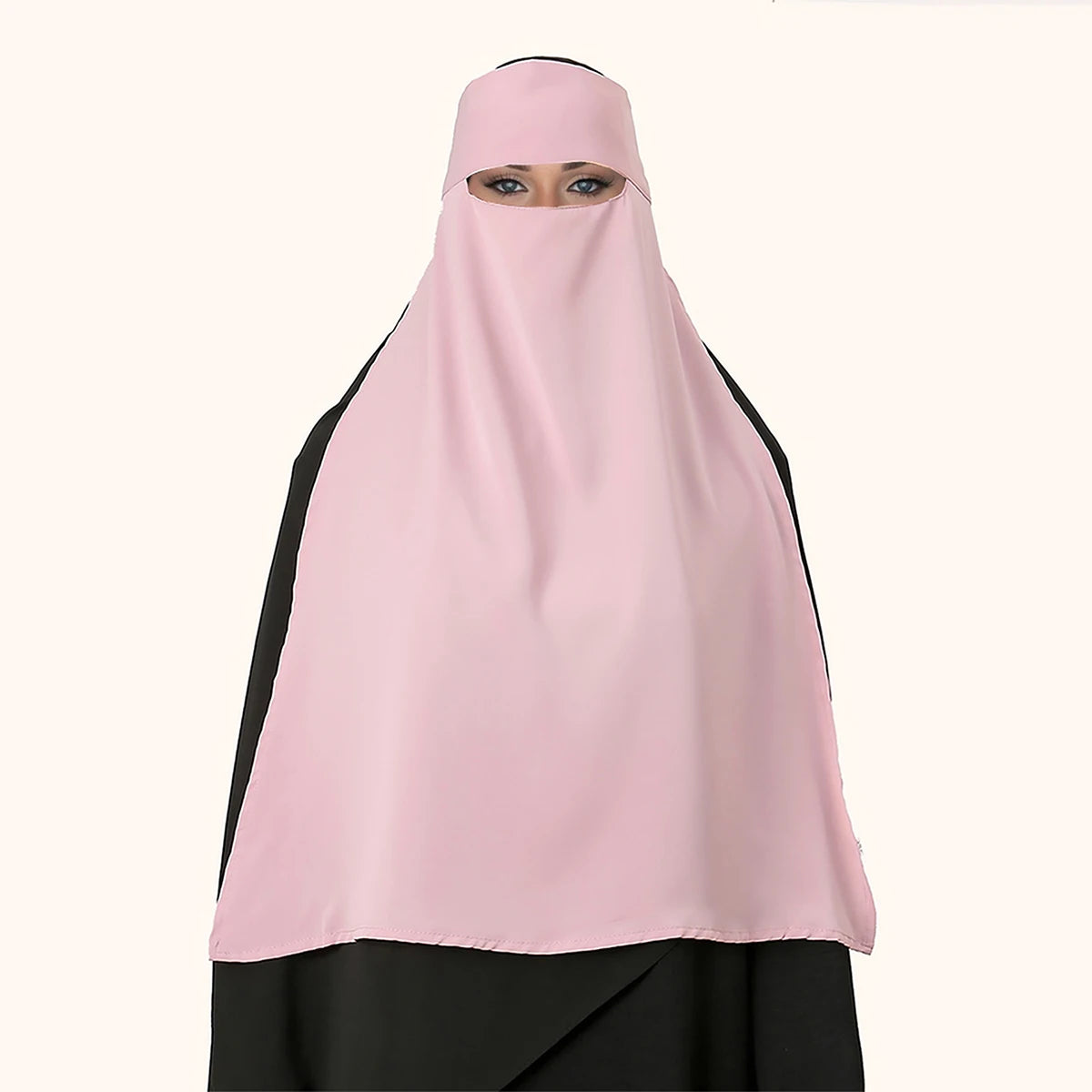 One Layer Solid Color Niqab