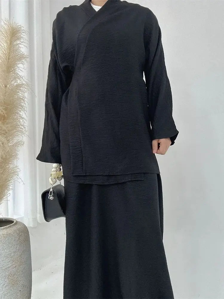 2 Piece Abaya Set