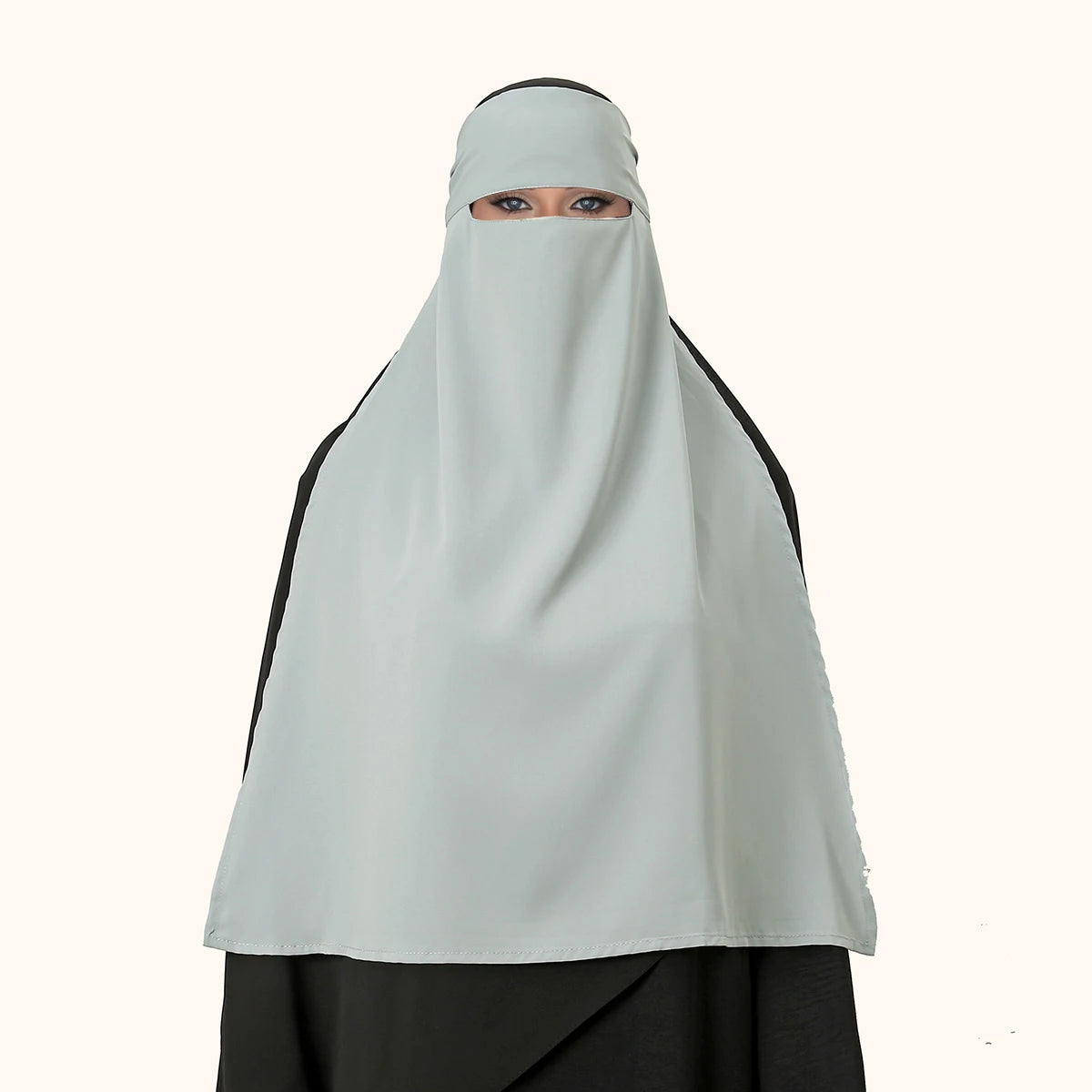 One Layer Solid Color Niqab