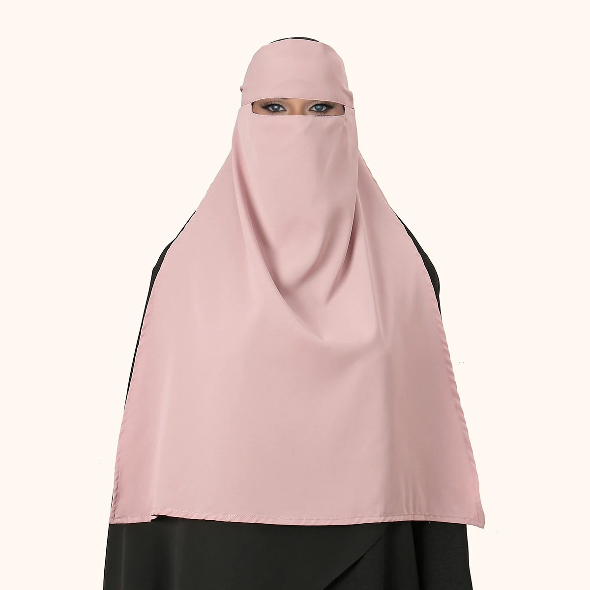 One Layer Solid Color Niqab